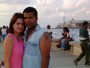 Luis & Bobbi Moro on location in Cuba.